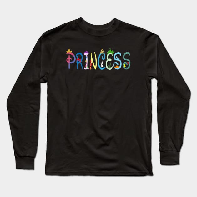 Princess Long Sleeve T-Shirt by magicmirror